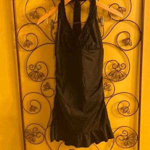 Kenneth Cole Women Halter top one piece size 14